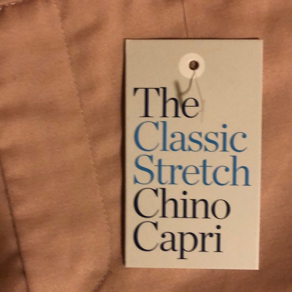 Croft & Barrow Classic Stretch Capri- Size 6 Pink - Picture 2 of 4